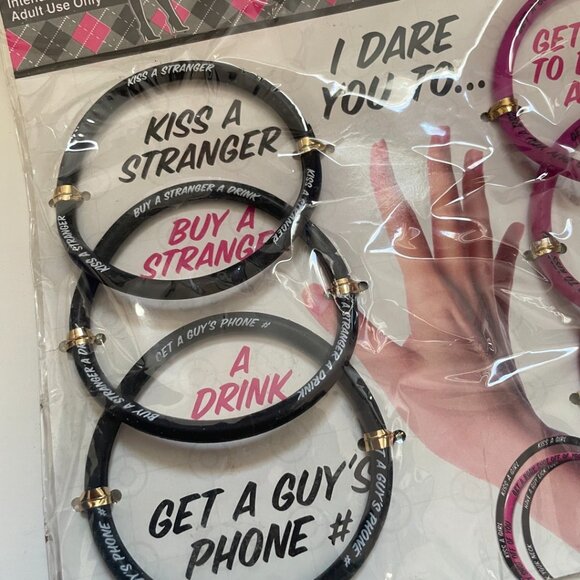 Bachelorette Party Game – Dare Bracelets Set - Picture 2 of 7